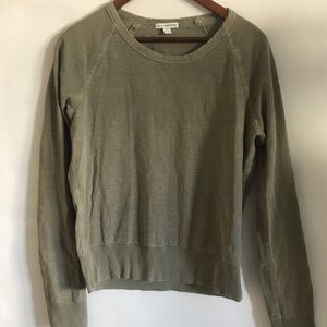 James Perse long sleeved grey top